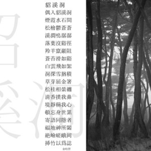 [나무자전거]뮤럴벽지[huea] apw-014 [접착/비접착]소나무/풍경/배경/레터링/타이포/한자, 나무자전거
