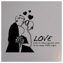 그래픽스티커,ij517-평생사랑할게요_그래픽스티커,신혼,결혼,부부,커플,인테리어,꾸미기,데코,포인트,스티커,사랑,하트,부케,신랑,신부,여자,남자