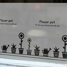 나무자전거  안개스티커 [mk] [BSP-249]Flower Pot, 나무자전거